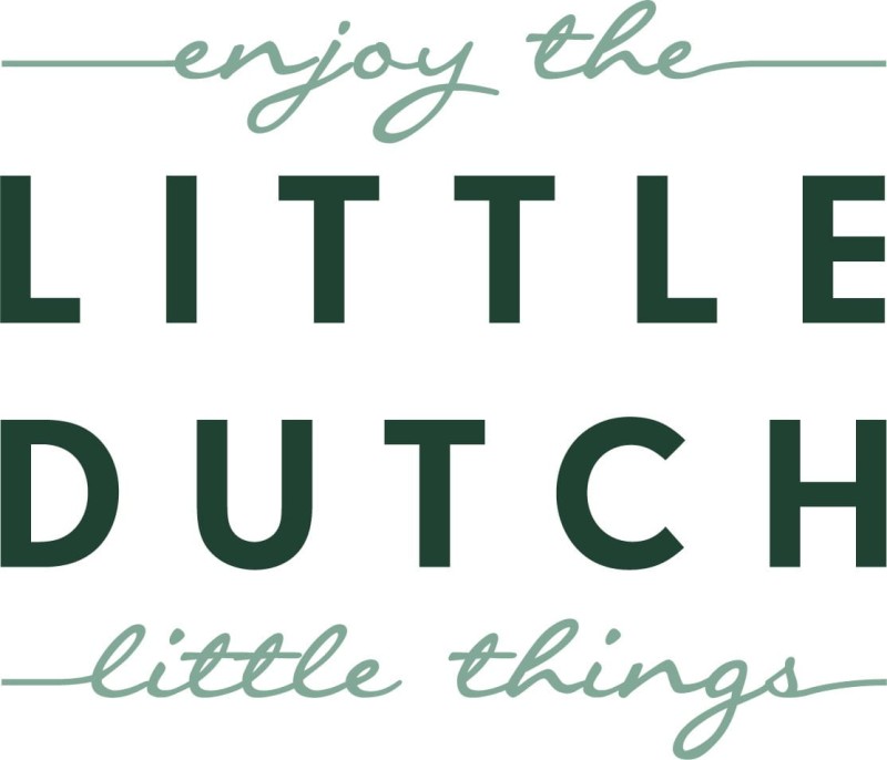 Drewniany zestaw herbaciany Różowy - Little Dutch