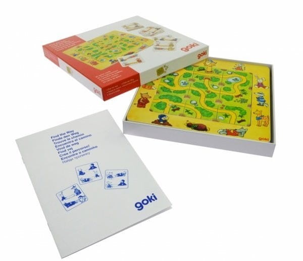 Gra Planszowa Znajdź Drogę - Goki