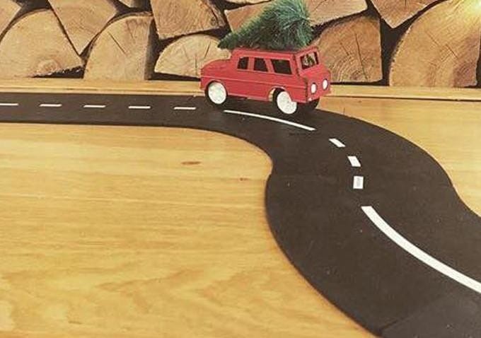 Puzzle droga do układania 12 el. Ringroad - Waytoplay