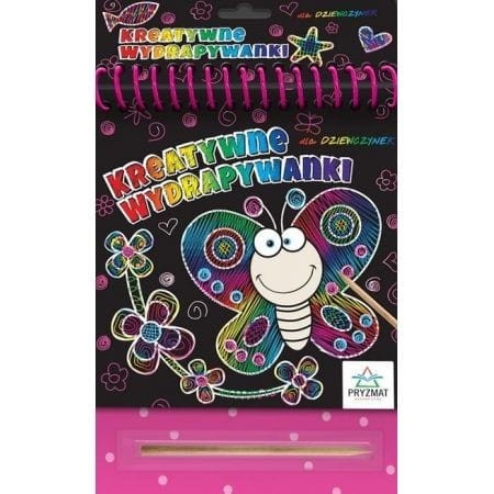 Kreatywne Wydrapywanki na Kołowrotku - bajkowe wzory