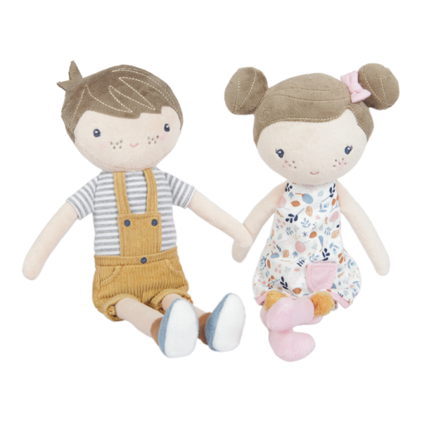 Miękka Laleczka Rosa 35 cm - Little Dutch