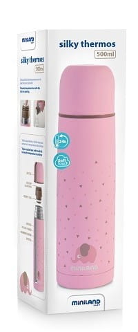 Termos stalowy temp. do 12 godz. 500ml Rose - Miniland