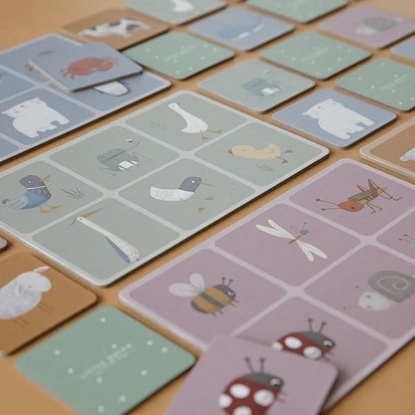 Gra edukacyjna Lotto Animals - Little Dutch