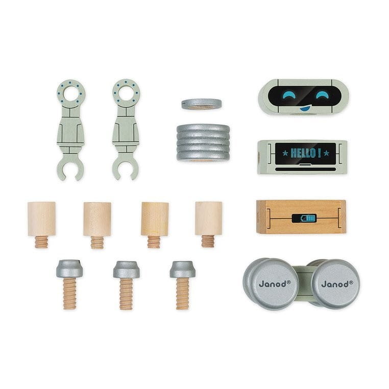 Drewniane roboty do składania Brico'kids - Janod