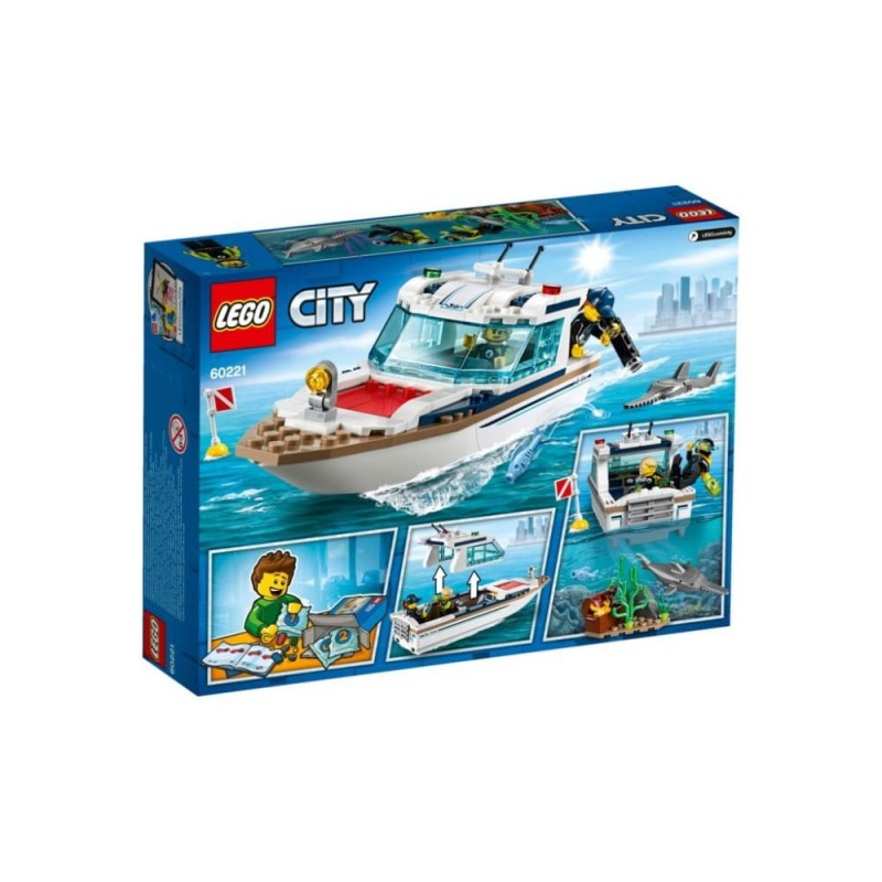 Klocki LEGO City Jacht 60221
