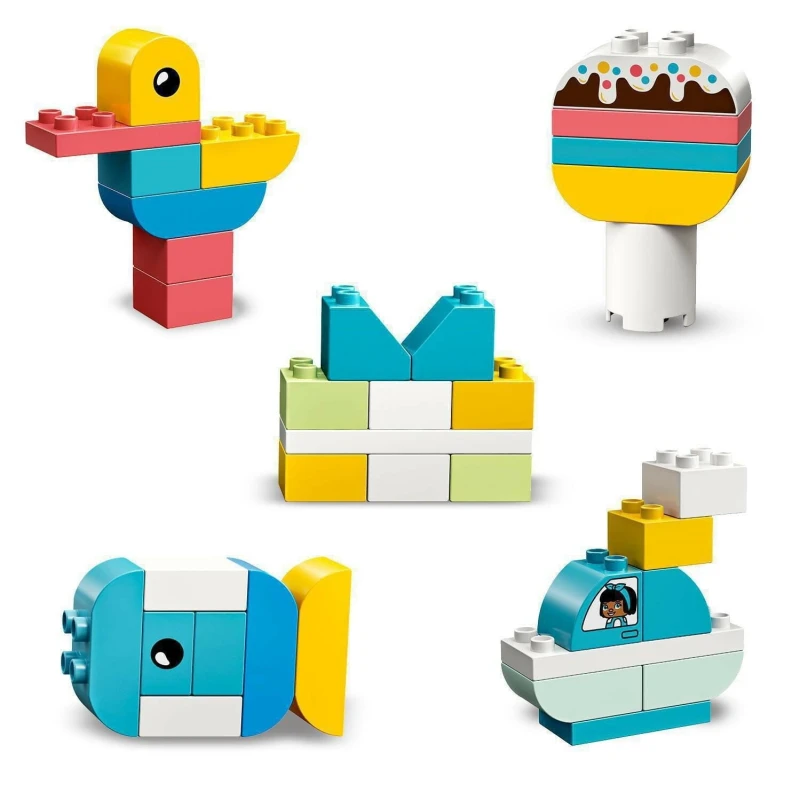 Zestaw Klocków Lego Duplo Pudełko Z serduszkiem 10909
