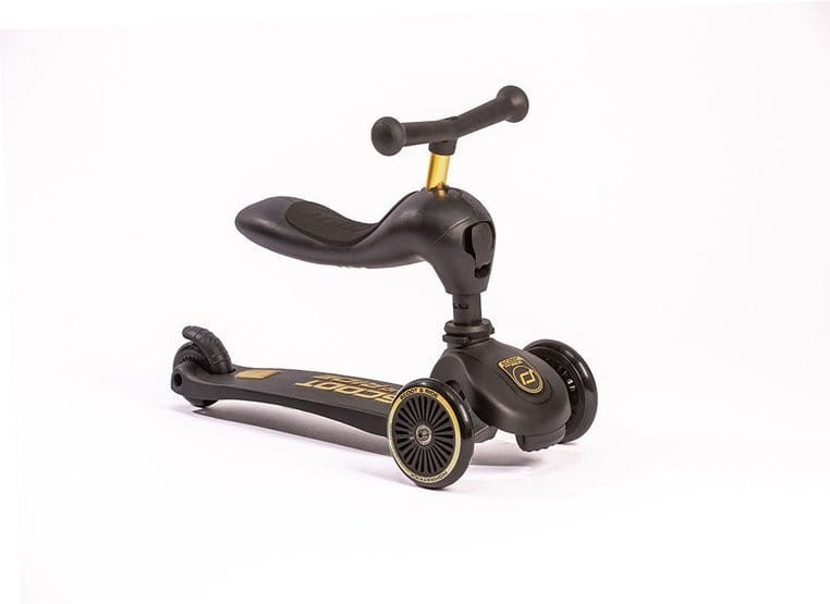 Hulajnoga Jeździk Highwaykick1 Black & Gold - Scoot & Ride