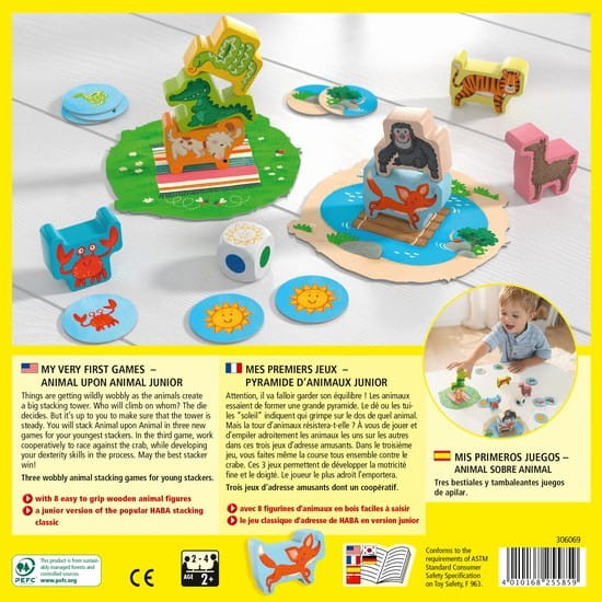 Zwierzak na Zwierzaku 3 Gry, Moja pierwsza gra - Haba