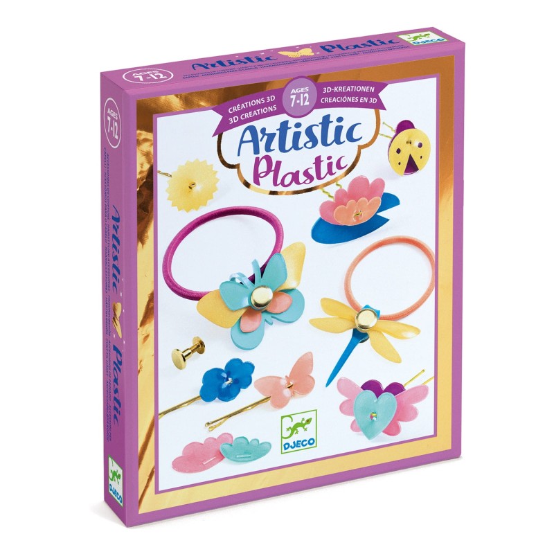 Magiczny Plastik do Tworzenia Dekoracji Włosów DIY - Djeco