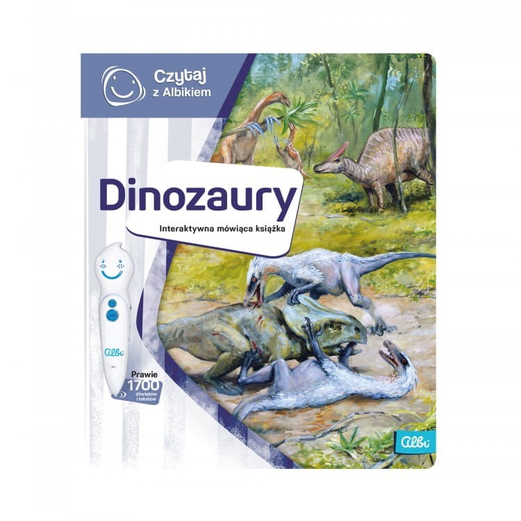 Książka Dinozaury - Czytaj z Albikiem