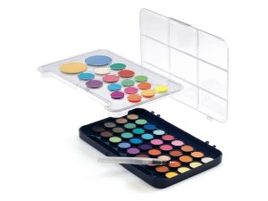 Farby Wodne Gwaszowe Paleta 50 kolorów - Djeco