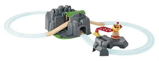 Tunel Górski z Dźwigiem 33889 - Brio