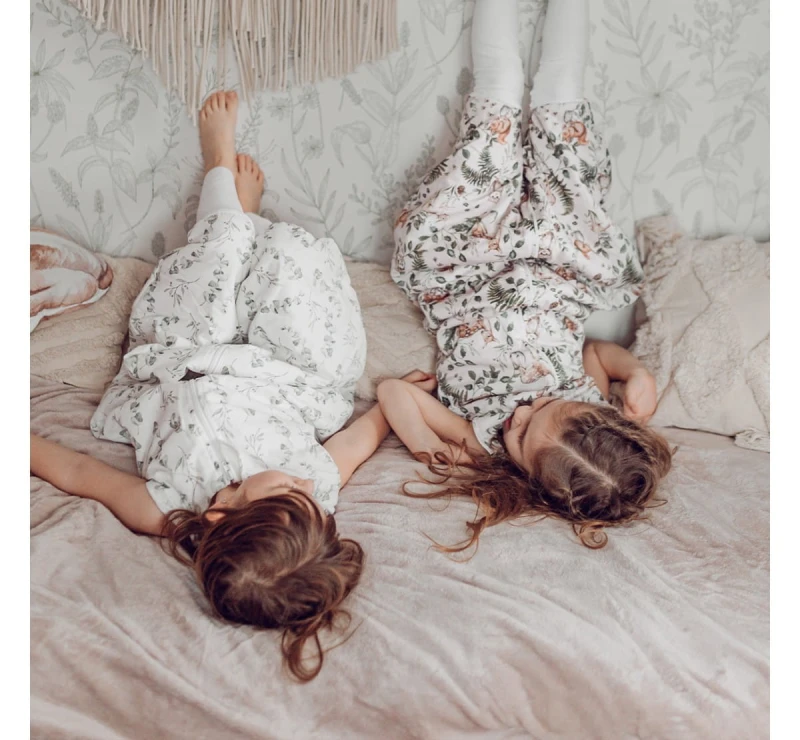 Śpiworek z Nogawkami 6-12 miesięcy Eucaliptus - BabySteps