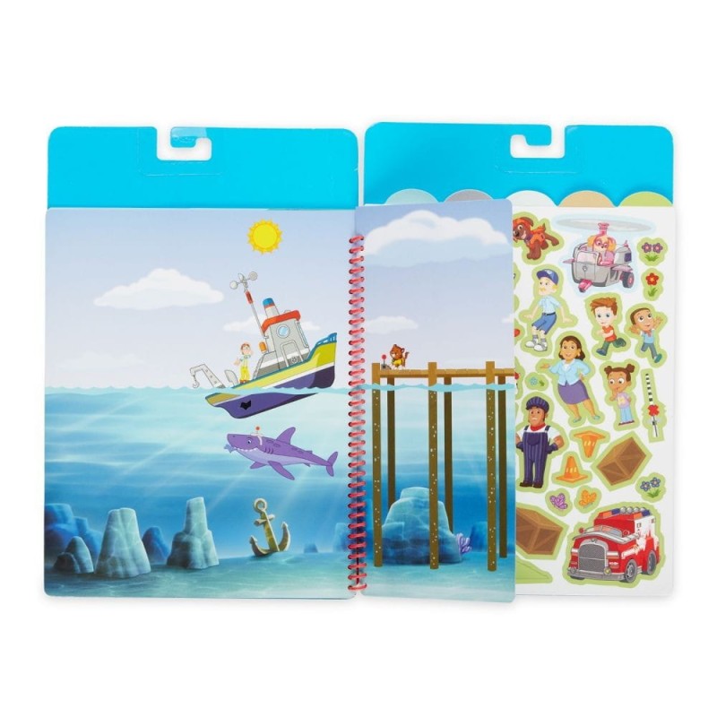 Psi Patrol Naklejki Wielorazowe Ratunek Dinozaura - Melissa & Doug