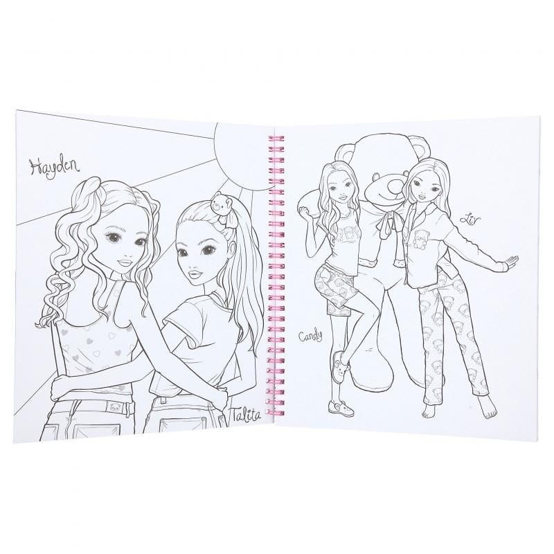 Kolorowanka z Misiem Teddy Cool - TOPModel