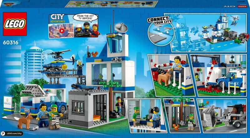 Klocki Lego City 60316Posterunek Policji - Lego