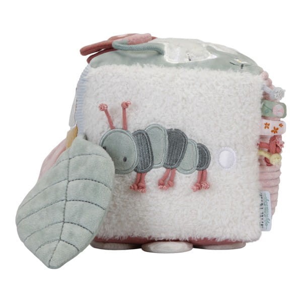 Miękka Kostka Aktywizująca Flowers & Butterflies - Little Dutch