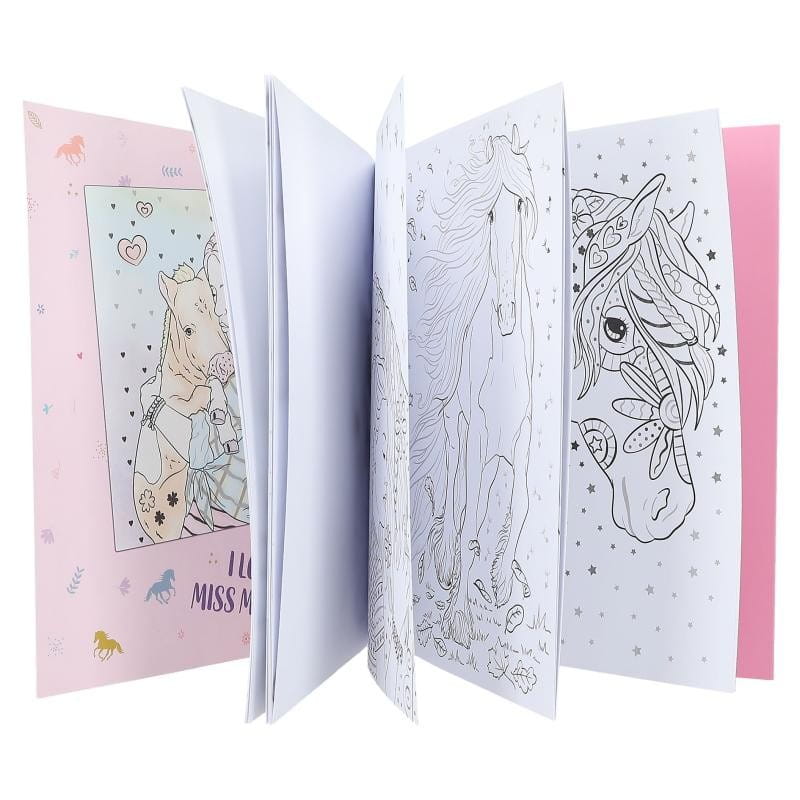 Wodna kolorowanka z Pędzelkiem Konie - Miss Melody