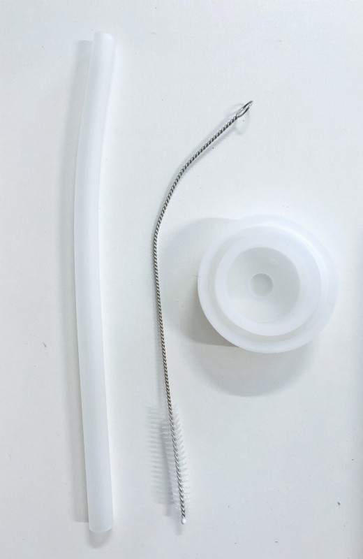 Słomka do Butelki Muuki Lounge Straw + Cap