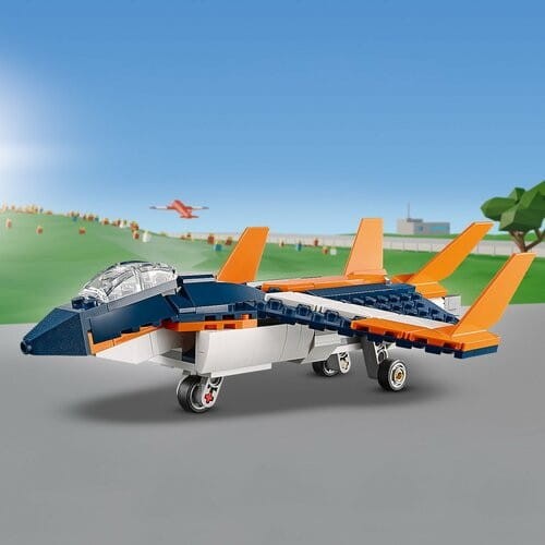 Klocki LEGO Creator 3w1 Odrzutowiec naddźwiękowy 31126