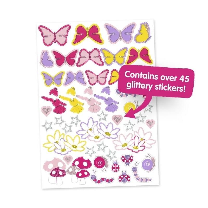 Walizka Jeździk + naklejki Wróżka Flora - Trunki