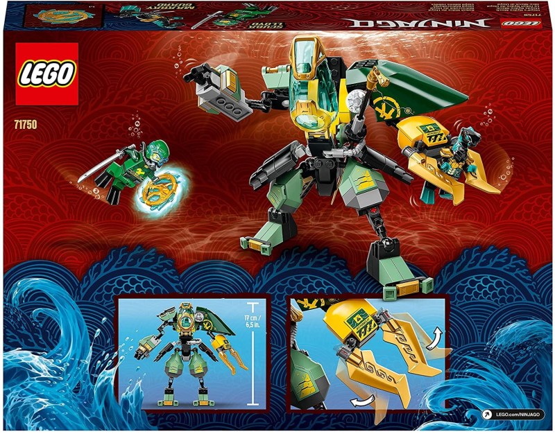 Klocki Lego NINJAGO 71750 Wodny mech Lloyda