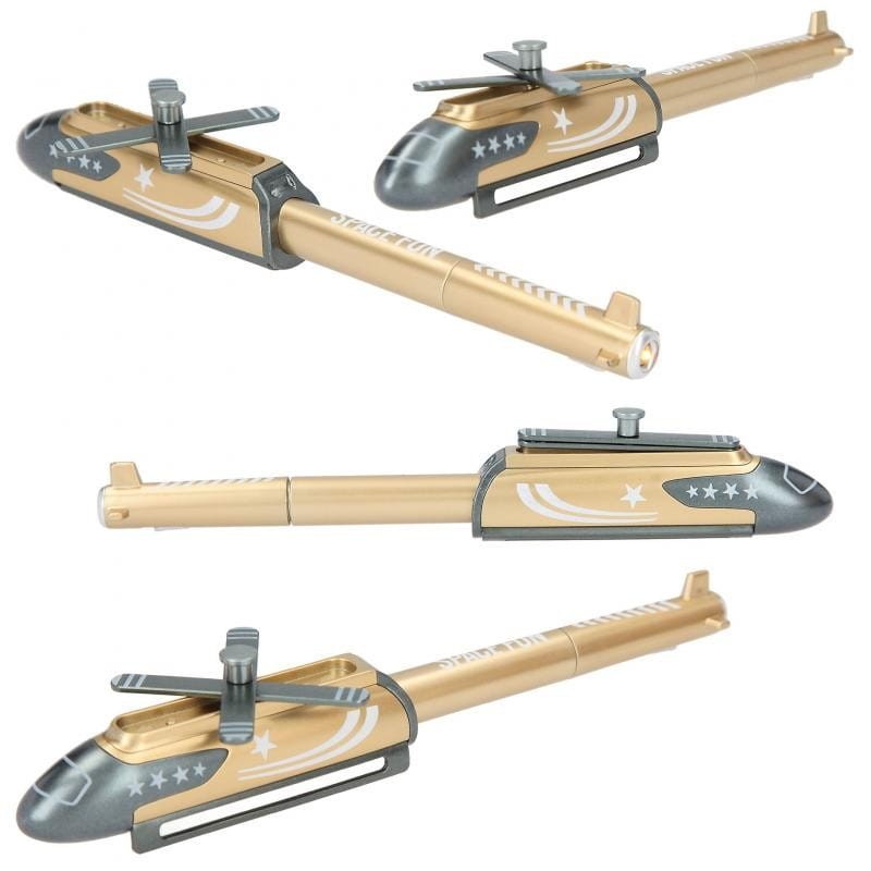 Długopis Helikopter z Latarką i Ruchomymi Elementami Monster Cars