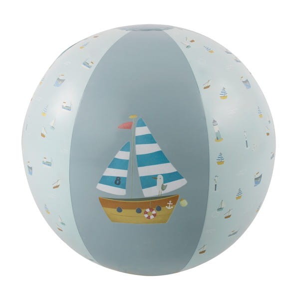 Dmuchana Piłka plażowa 35 cm Sailors Bay - Little Dutch