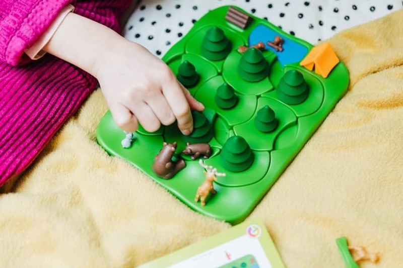 Jednoosobowa Gra dla Dzieci 7+ Grizzly Gears - Smart Games