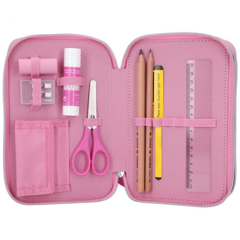 Podświetlany Piórnik Szkolny z Wyposażeniem Led - TOPModel