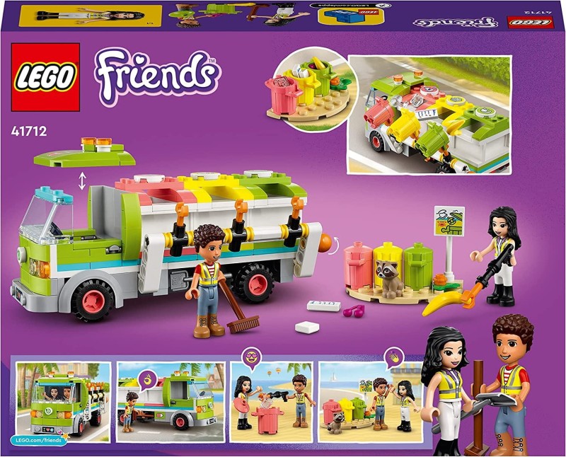 Klocki LEGO Friends Ciężarówka recyklingowa 41712