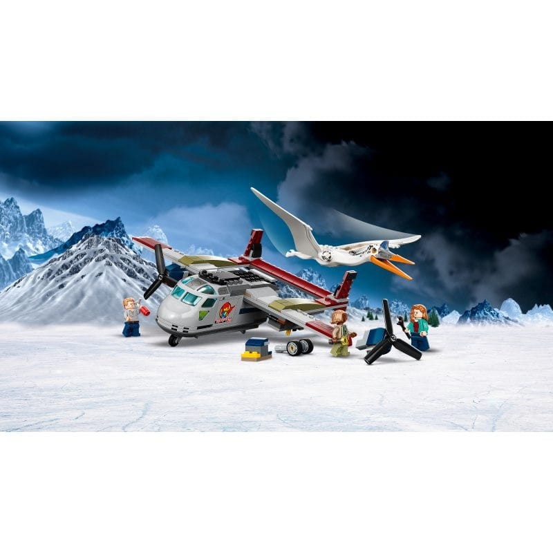 Klocki LEGO Jurassic World Kecalkoatl: zasadzka z samolotem 76947