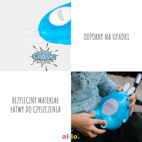 Alilo Króliczek Happy Bunny żółty