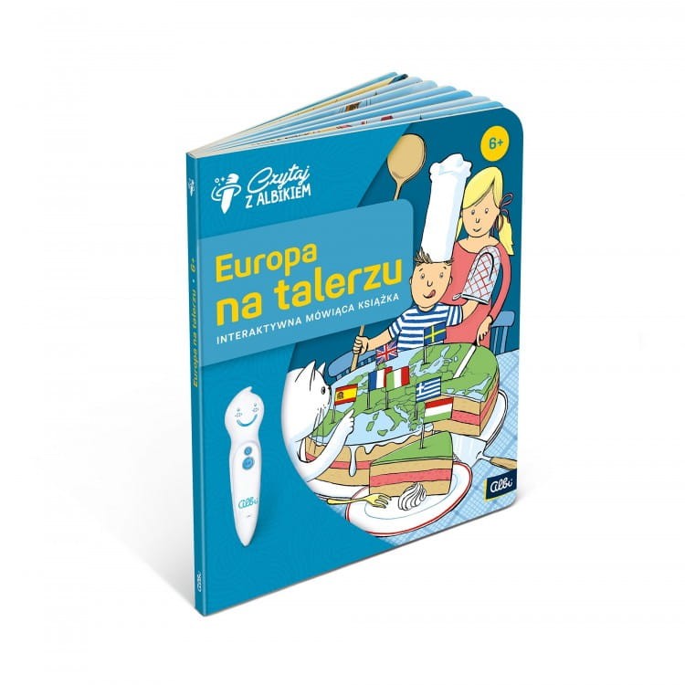 Książka Europa na talerzu - Czytaj z Albikiem