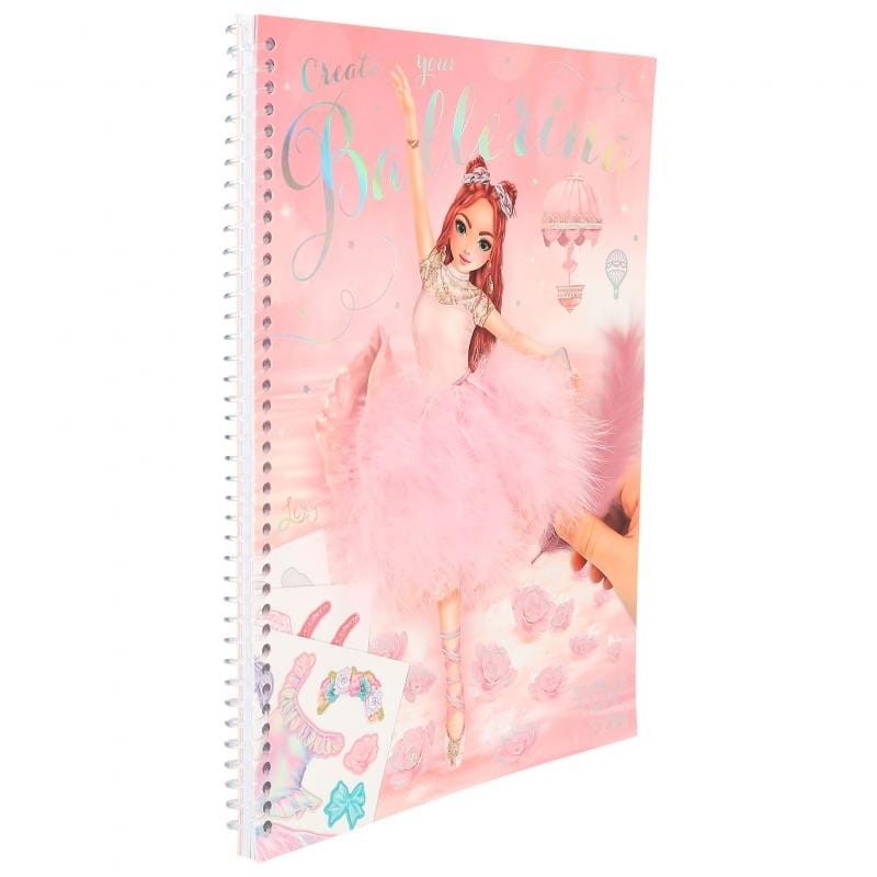 Kolorowanka z Naklejkami Balet piórka - TOPModel