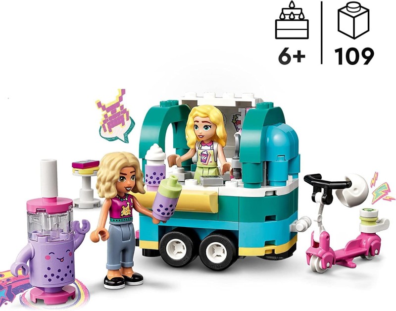 Klocki Lego Friends Mobilny Sklep z Bubble Tea 41733