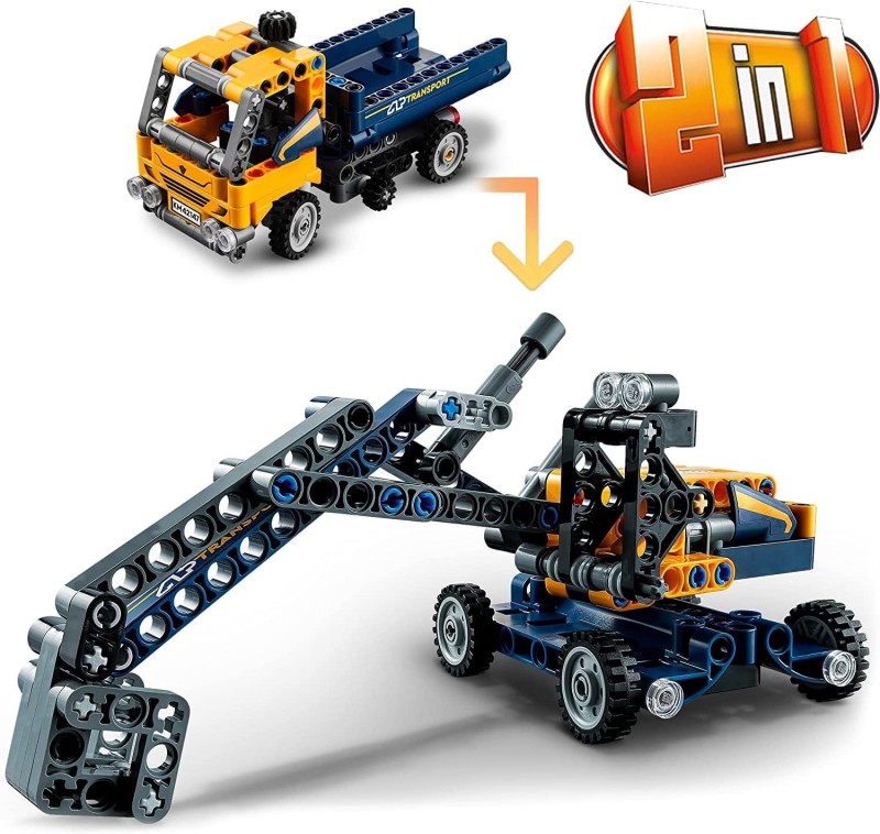 Lego Technic Wywrotka Koparka 42147