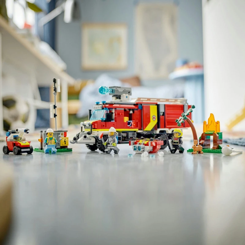 Terenowy Pojazd Straży Pożarnej Lego 60374