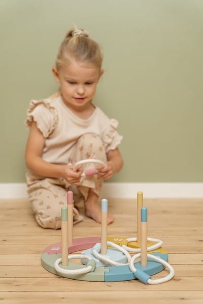 Gra rzucanie Obręczami Ring Toss - Little Dutch