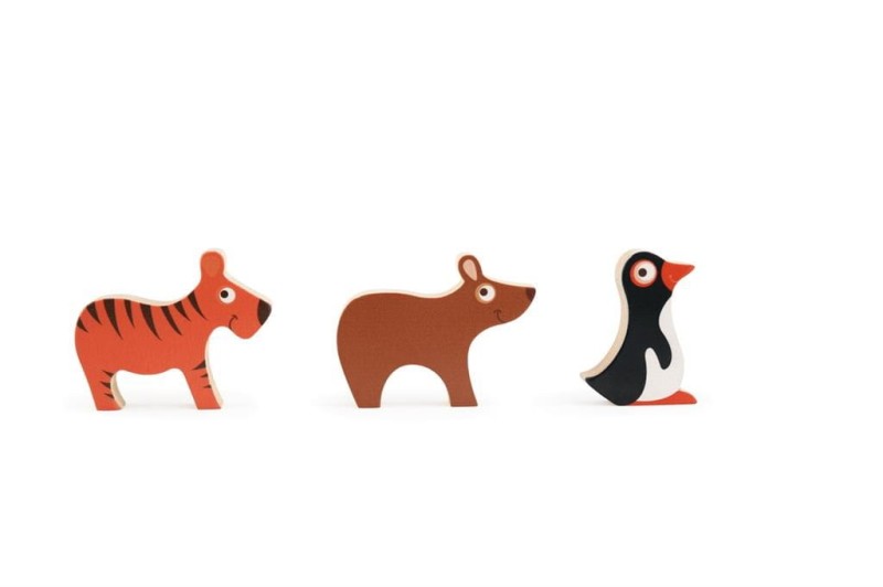 Pudełka Domek Zwierzęta Świata - Scratch Europe