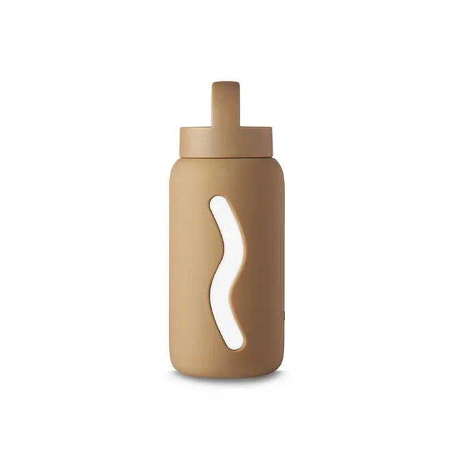 Szklana Butelka do Picia Wody 500ml Milk Coffee - Muuki