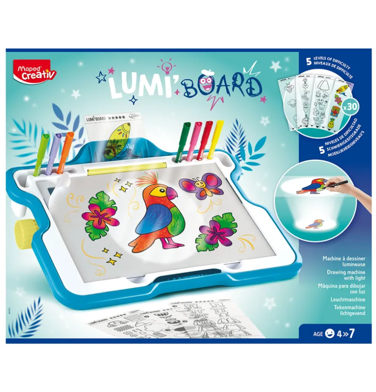 Podświetlana Tablica do Rysowania Lumi Board - Maped