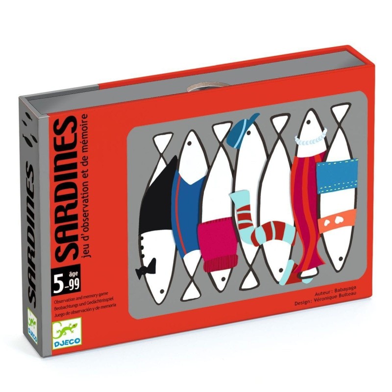 Gra Karciana Sardynki - Djeco