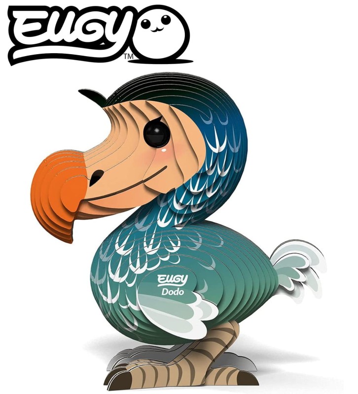 Eugy Ptak Dodo Układanka 3D Puzzle