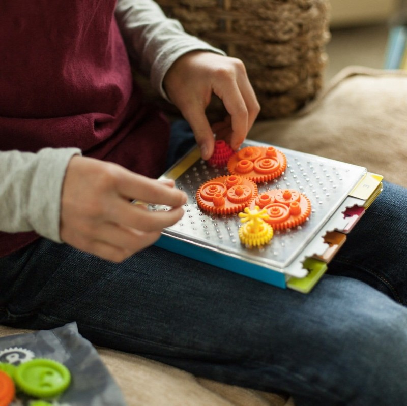 Fat Brain Toys Łamigłówka Zębatki Crankity