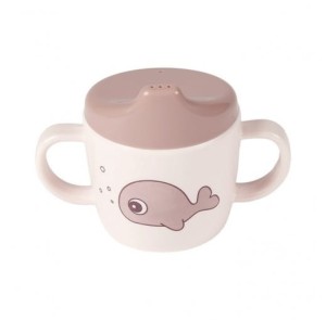 Kubek z ustnikiem Sea Róż - Done By Deer