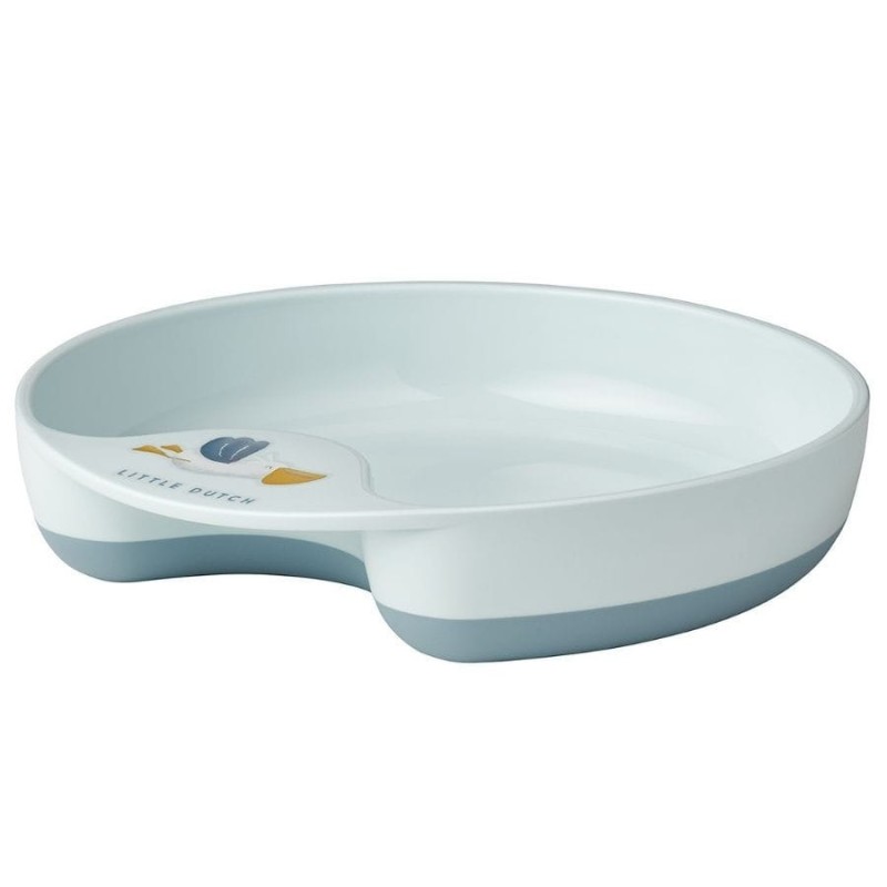 Talerzyk z wysokim Brzegiem Mio Mepal błękitny - Little Dutch