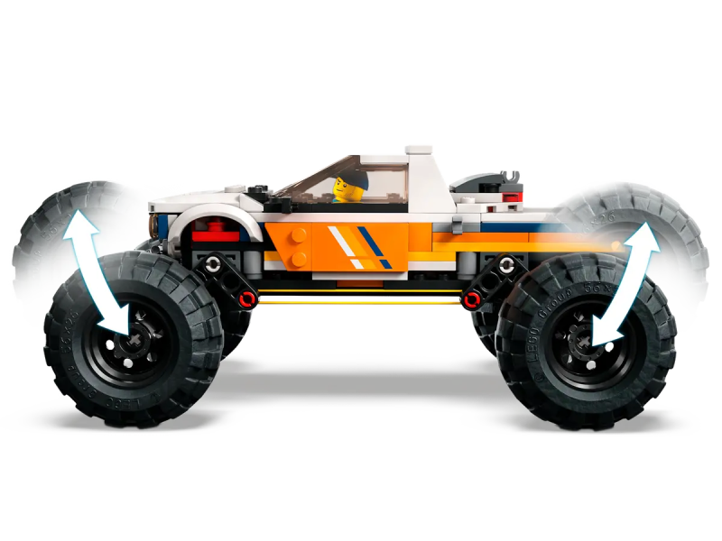Lego 60387 Przygody samochodem terenowym z napędem 4x4