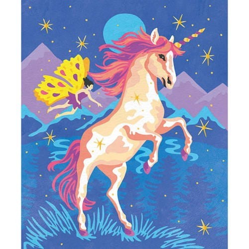 Malowanie po numerach Jednorożce - Janod