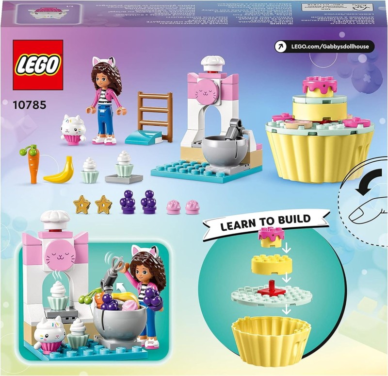 Lego Friends 10785 Pieczenie tortu z Łakotkiem GABBY'S DOLLHOUSE